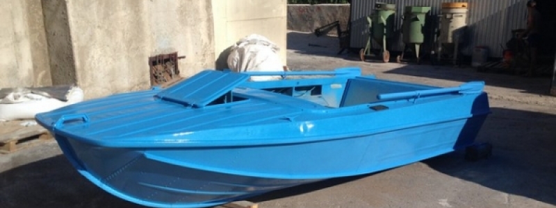 Восстановление, ремонт, окраска лодки ЛКП в Самаре.